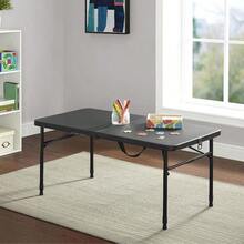 Adjustable Height Table, Black - Default - View 1