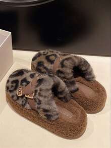 House Slippers - Black - View 1