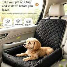 Car Pet Seat Pad/Car Pet Bed/Suitable For Cats/Small Dogs/Three-Sided High Guard Oxford Fabric Material - Multicolor - View 4