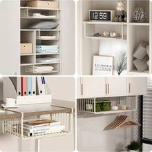 Expandable Under-Cabinet Hanging Storage Basket, Adjustable Under-Cabinet Organizer, Pull-Out Cabinet Storage Rack Without Drilling - Multicolor - View 6