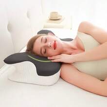 Butterfly-Shaped Memory Foam Pillow, Comfortable Sleep, Suitable For Travel And Home Use, Machine Washable Pillowcase, Suitable For Bedroom Or Travel Use, Gift For Family, Suitable For All Seasons - Memory Foam Pillow - View 2
