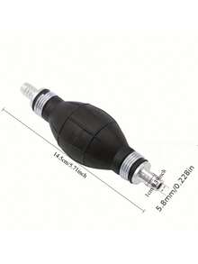 Manual Fuel Pump Accessories, Marine Light Bulb, Outboard Fuel Hose, Manual Primer Bulb, Black Rubber Fuel Transfer Vacuum Pump, Suitable For Gasoline, Water - Multicolor - View 3