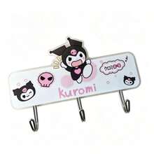 1pc Sanrio Cute Cartoon Hook Bedroom Door Back No-Drill Decorative Hook - Multicolor - View 5