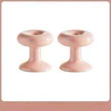 2pcs Minimalist Cute Toilet Buttons, Fresh Macaron Color, One-Click Replacement Anti-Breakage Accessory, Anti-Scratch, Suitable For Bathroom Decor, Applicable To Cabinet Doors, Drawers, Etc. - Multicolor - View 8