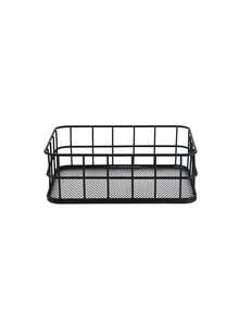 1pc Nordic Metal Wire Storage Basket, Gold & Rose Gold Desktop Organizer Tray, Vanity Makeup Cosmetic Sundries Storage Holder - Multicolor - View 14