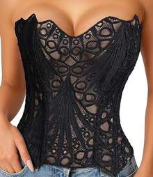 Corset Set - Baby Blue - View 9