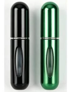 2件裝新款香水噴霧瓶，旅行迷你可充填香水噴霧器容器 5ml 底充香水瓶，便攜迷你香水分裝工具，適合男女使用，多色可選，適合作為家人與朋友的生日禮物 - 彩色 - 查看 28