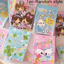 280 Sheets Cute Vintage Cartoon Sticky Notes, Japanese Y2K Girl Rabbit Bottle Pattern Memo Pads, Aesthetic Decorative Stationery Note Paper, Suitable For Scrapbooking And Journaling, Back To School Essentials, Back To School Gift - one-size - View 13