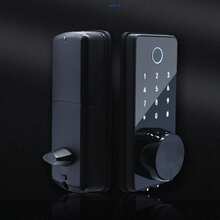 Digital Electronic Smart Lock Keyless Door Lock For Home Office Apartment Entrance - Black - View 6
