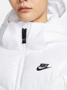 Nike New Women's Minimalist Long Hooded Warm Down Jacket DV0571-100 - DV0571-100 - View 4