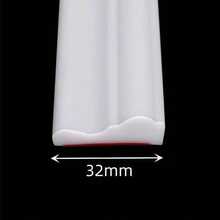 Soft TPE Self‑Adhesive Picture Frame Trim, Bendable ‑Friendly Edging Moulding, Waterproof Wear‑Resistant, Easy Cutting Without Drilling, DIY Decor Strip For Oil Painting Poster Photo Artwork Framing, Multi‑Color Home Wall Decoration - White - View 17