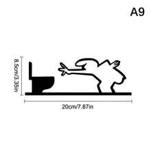 New La Linea Minimalist Line Art Car Sticker Bumper & Window Door Wall Decal With Cartoon Character Design Home Car Decoration - 1PC - View 18