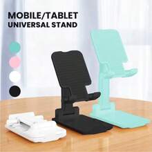 1pc Foldable Desktop Phone Stand, Height Adjustable Portable Phone Holder, Women's Travel Kitchen Essential, Suitable For All Phones - Multiple Styles - View 9