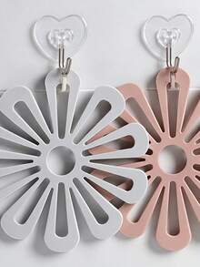 Miếng lót bàn tròn bằng silicone chịu nhiệt chống trượt cho bàn bếp, chất liệu nylon cách nhiệt dùng cho món ăn nóng, nồi và cốc, đồ dùng nhà bếp thiết yếu phù hợp cho bộ dao nĩa, dụng cụ nấu ăn và cây cảnh, dành cho nam và nữ - Nhiều màu - Xem 5