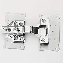 10 Pcs Hinge Repair Plates Hinge Repair Kit Cabinet Hinge Repair Brackets - Stainless Steel Plate With Screws For Kitchen Cabinet Door, Cupboard, Wardrobe - Small Hinge Repair Kit - View 9