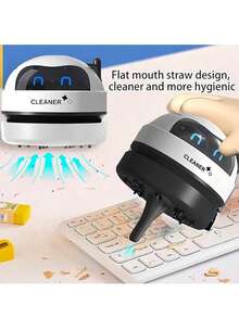 Mini USB Rechargeable Desktop Vacuum Cleaner For Keyboard - Cordless - View 2