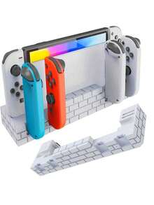 Portable Game Console Accessory Kit, ABS Material, Includes Electronic Components, Game Stand And Controller Holder Set - Multicolor - View 8