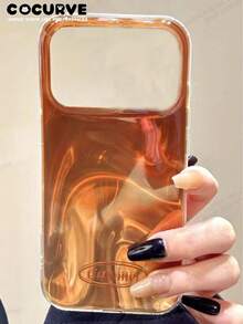 Cocurve 1pc Luxury Asymmetrical Wave Pattern Fashionable And Luxurious Gradient 3D Wave Pattern Phone Case Compatible With Iphone 18 Pro Max 18 Pro 17 Pro/17 Pro Max/16 Pro/16 Pro Max/16/15 Pro Max/15 Pro/15/Plus, Shockproof IMD 14 Pro Max/14/14/13 Pro Max/13 Pro/13/Personalized 13/12 Pro Max/12 Pro/11 Peromax/11 Pro/11. A Versatile And Beautiful Gift For Couples, Holidays, Halloween, And Anniversaries. Unique And Elegant Design With A Minimalist And Fresh Style. - Multicolor - View 2