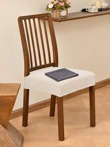 Non Slip Dining Chair Cover Easy To Install Elastic Chair Cover For Office And Home Chairs Dining Chair Seat Cover Simplify Daily Furniture Cleaning For Daily Home Dining Use Decoration And Back To School Or Holiday Family Living Room Home Decor - A - View 10