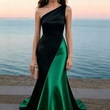 Women Short Dresses - Green - View 1