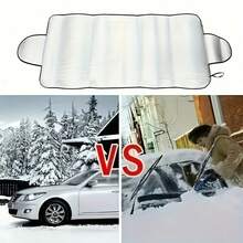 Car Front Windshield Sun Shade, Snow Cover, Dust Cover, Frost Cover, Windshield Sunshade - CC - View 7