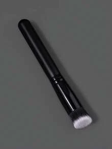 1 Cây Cọ Trang Điểm Góc, Dùng Cho Tạo Khối, Che Khuyết Điểm & Đánh Nền, Thao Tác Mượt Mà, Dụng Cụ Làm Đẹp Thiết Yếu Cho Chuyên Gia Trang Điểm & Người Mới Bắt Đầu - màu đen - Xem 4