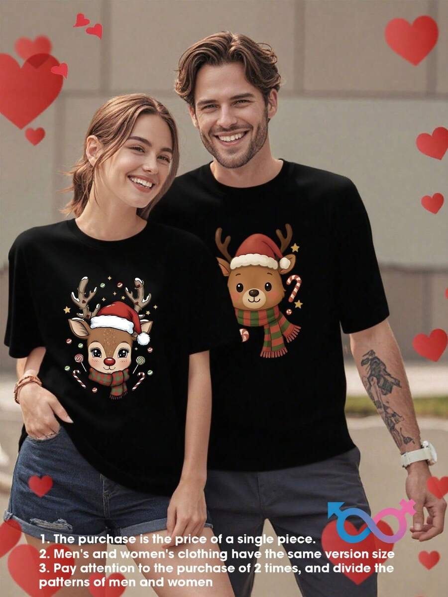 Women T-Shirts - Men's Black - View 1