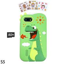 Telepon Mainan Anak, Layar Sentuh 2,8 Inci, Gaya Dinosaurus, Permainan, Musik, Stiker Anak, Kartu SD, Hadiah Natal dan Ulang Tahun untuk Anak Usia 3-12 Tahun - MultiWarna - View 13