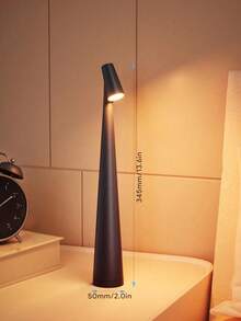 Creative Minimalist Cordless Charging Table Lamp, LED Light Source, 3 Adjustable Brightness Levels, Suitable For Room Decoration And Various Scenes - Multicolor - View 6