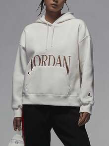 Nike/JORDAN 女款休閒抓絨套頭運動衫 FN5435-133 - FN5435-133 - 查看 3