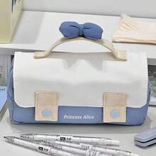 Princess Style Pencil Case, Ins Style, Large Capacity, High Aesthetic, For Middle And High School Students - A - View 1