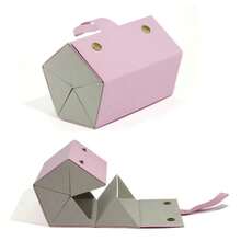 1pc Foldable, Multi-Specification, Large Capacity Vintage Creative PU Leather Glasses Case, 2/3/4/5/6 Slots, Portable Travel Glasses Case, Foldable Design, Non-Washable. Features: No Printing, No Burrs, Handbag Accessory, Home Storage, Aesthetic And Neat, Best Choice For Gift - Pink - View 16
