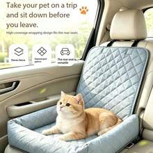 Car Pet Seat Pad/Car Pet Bed/Suitable For Cats/Small Dogs/Three-Sided High Guard Oxford Fabric Material - Multicolor - View 5