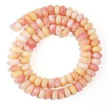 1pc Glass Floral Wheel Abacus Beads, Solid Color Spacer Beads For Bracelet Chain, DIY Necklace Earrings Pendant Jewelry Making Accessories - Abacus Beads - View 26