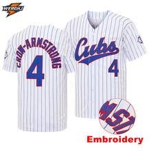 Men's #4 Kris Bryant Chicago Cubs Baseball Jersey, 2026 150th Anniversary Commemorative Baseball Uniform, Game Day Fan Gift Sports - White - View 2