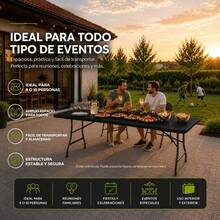 Folding Tables - Black - View 3