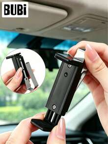 Universal Car Sun Visor Clip Holder Gate Remote Adjustable 47-65mm For Garage Door Control Sunshade Storage Organizer Folder Auto Keychain Barrier Opener Quick Installation Interior Auto Accessories Stuff - Clip - View 3