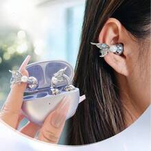 Arvin Bluetooth Earphone Decorative Clip Compatible With Huawei FreeClip 2, Shokz OpenDots-ONE, TOZO Open-EarRing, Slim C-Bridge OWS (Earphones Not Included, Decorative Clip Only) - View 15