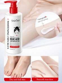 SADOER Lotion Tubuh Pencerah 250g, Melembapkan & Menghaluskan untuk Kulit Kering dan Berminyak, Cocok untuk Kulit, Tubuh, dan Area Sensitif Seperti Ketiak & Siku - 250ml - View 4
