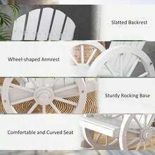 Porch Swings - White - View 7