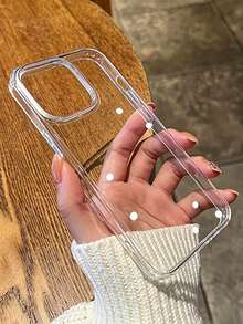 [5pcs Value Pack] Premium Quality Full Coverage Transparent Soft Shell Phone Case Compatible With IPhone 18/18Pro/18ProMax/17/17Pro/17ProMax/16/16Pro/16ProMax/15/15Pro/15ProMax/14/14Pro/14ProMax/13/12/11 Comfortable Shockproof Anti-Slip, Special Offer Phone Protective Cover. - Transparent 3 - View 3