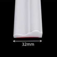 TPE Flexible Self-Adhesive Frame Decorative Strip, Bendable Edge Sealing Strip, Waterproof Wear-Resistant, Easy To Cut, No Drilling Required, Suitable For DIY Oil Painting Poster Photo Frame, Multi-Color Soft Decorative Strip, Home Wall Art Decoration - White - View 30