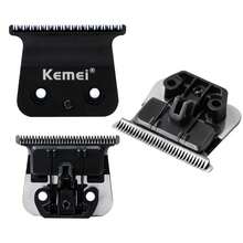 KM-2299 Pisau Pengganti Asli untuk Mesin Cukur Rambut Elektrik, Paket Aksesori Kepala Pisau Pengganti untuk Mesin Cukur Rambut, Kepala Pisau Asli Pabrik untuk Mesin Cukur Rambut Kemei 1 Set - Hitam - View 7