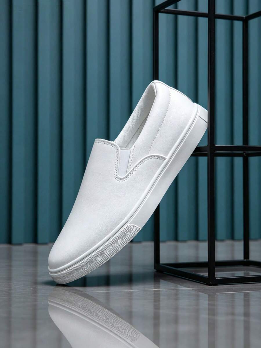 Men's Casual Sports Sneakers, Non-Slip Student Skateboard Shoes, Versatile All-Season Design