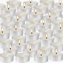 30Pcs Small Smokeless Odorless Tea Light Candles, Romantic Atmosphere Candles, Suitable For Wax Melt Warmer, Birthday Party, Outdoor Wedding And Indoor Dinner Decoration - Multicolor - View 7