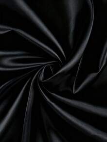 1pc Solid Color Shiny Satin Fabric, Smooth Polyester Satin Material For Wedding Tablecloth, Table Runner, Chair Sash, DIY Crafts, Party Background Decoration, Multi Colors Available - H-Champagne - View 4