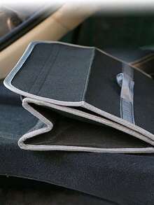 2pcs Dark Gray Car Trunk Felt Storage Bag, Three Sizes Available, Car Felt Storage Box, Thickened And Enlarged Soft Felt Storage Box, Home Storage Box, Car Storage Box, Tidy Storage For Sundries (No Adhesive) - A - View 11