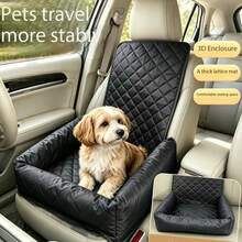 Car Pet Seat Pad/Car Pet Bed/Suitable For Cats/Small Dogs/Three-Sided High Guard Oxford Fabric Material - Multicolor - View 13