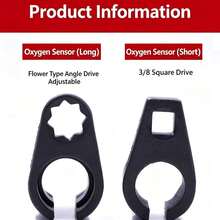 22mm Professional Oxygen Sensor Socket Removal Tool Universal Drive Remover Oxygen Sensor Sleeve Hand Tool Car Accessories - Square - View 6