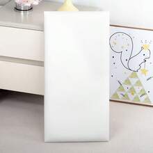 6pcs Thickened Self-Adhesive Bed Headboard Soft Padding Anti-Collision Tatami Bed Surround 3D Embossed Wall Sticker Bedroom Background Wall Decor - 6 Pieces - View 8